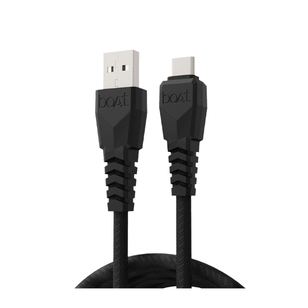Open-box boAt Type C A320 Braided Charging Cable (3A Rapid Charge) 1.5 Meter
