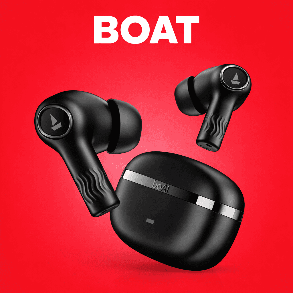 boAt Nirvana Ion Replacement Parts Replacement — White / Right Side